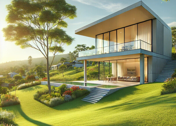 Spacious 5-Room Apartment on 41st Floor with 110m² of Useful Area and 90m² Land